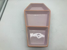 Ashland Ceramic 12in Pink Coffin Serving Tray BB02B14021 picture