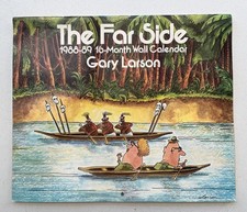 The Far Side 1988-89 16-Month Wall Calendar by Gary Larson VINTAGE picture