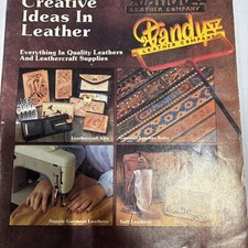 Vintage 1979-80 TANDY LEATHER Company Creative Ideas In Leather Catalog No. 119 picture