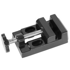 Mini Bench Table Vise Hobby Jewelers Mountable Vice Clamp Tool Black Aluminum picture