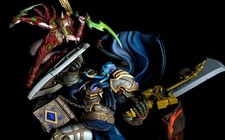 1:8 Vindicator Maraad vs Valeera Sanguinar Fan Art UNPAINTED Garage Kit picture