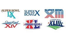 Pittsburgh Steelers Super Bowl Logos Collectors Set of 6 Decal Stickers P998 picture