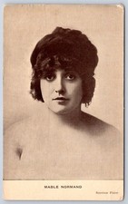 Antique Mable Normand silent film star Keystone Player 1912 picture