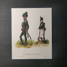 Plate 902 Military Uniforms in America Rifleman of the 60th (Royal America)  picture