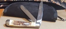 1983 Case Xx Second Cut Stagg Trapper Wth New Grind Blades. N/M Condition picture
