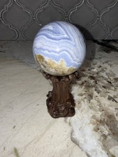 Blue Lace Agate Sphere- 2.5
