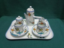 Royal Limoges Indiana 8 Piece Coffee Setting French Porcelain picture