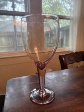 Mikasa Elegance / Elegant Rose wine glass. 8.75” picture