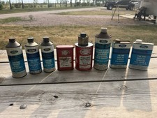 9 Ford FoMoCo Rotunda Vintage Cans  Antifreeze Is Sealed picture