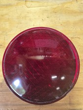 NOS Vintage Kopp Glass TL-4666 8-3/8 Red Diamond Traffic Signal Light Lens picture