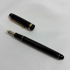 PILOT Custom 67 Fountain Pen 14K Gold M Medium Nib Size 5 Black Resin Japan picture