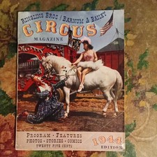1944 Ringling Brothers And Barnum & Bailey Circus Program Magazine  picture