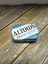 Altoids Smalls Mini empty tin Wintergreen m26 picture