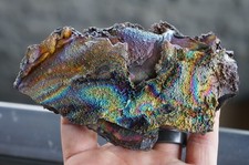 Rainbow Turgite-Iridescent Goethite Limonite Crystal Mineral Specimen Colorful picture