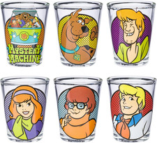 Scooby-Doo Shaggy, 6 Pack Mini Glass Set, 1.5Oz picture