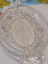 Glass Divided Relish Dish picture