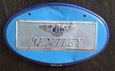 VTG 1950s Wheaties Cereal Collectible BENTLEY England Car Emblem Metal Plate picture