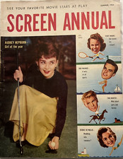 Audrey Hepburn, Debbie Reynolds, Bob Wagner Hollywood Vintage Magazine picture