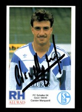 Carsten Marquardt autograph card FC Schalke 04 1989-90 original signed picture