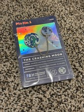 Kurzgesagt In a Nutshell Limited Edition Enamel Pin No. 1 The Crashing Moon picture