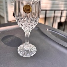 Cristal d'Arques France Genuine Lead Crystal Wine Goblets — Tags Attached picture