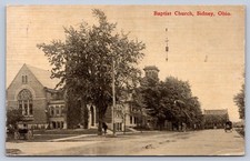 K63/ Sidney Ohio Postcard c1910 Shelby County Baptist Church 6 picture
