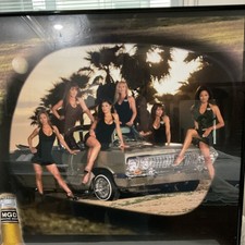 Miller Genuine Draft MGD Framed Breweriana Poster - Genuine Opportunity picture