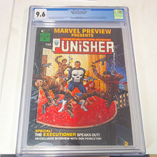 Marvel Preview #2 CGC 9.6 Near Mint+ (1975) Punisher 1st Print picture