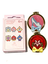 Disney Princess Cross Stitch Lounge Fly Mystery pin. New/box. You Choose. picture