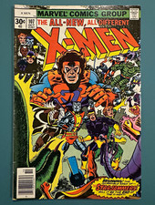 Marvel Comics Group X-Men #107 1977 Bronze Age Wolverine Claremont newsstand picture