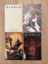 DIABLO: Dawn Of Hatred #1 2 3 4 Complete 1st print Set Titan Comics 2026 NM picture