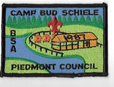 Vintage 1987 CAMP BUD SCHIELE BSA PIEDMONT COUNCIL  North Carolina BSA picture