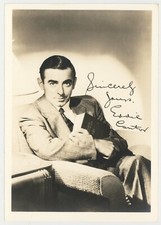 Eddie Cantor 1939 Hand Signed 5x7 Comedian Actor Photo Portrait J14299 picture