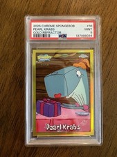 2025 Topps Chrome Spongebob Squarepants 