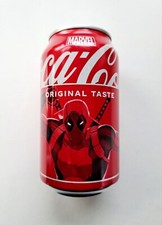 Marvel Limited Edition Coca-Cola DEADPOOL Collectible Can UNOPENED New 2024 Rare picture