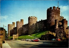 Conwy Castle Gwynedd North Front Postcard England J. Arthur Dixon Ltd. picture