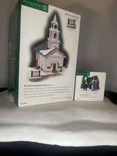Dept 56 New England #56.56664 MT. Gibb Congregational Church w/Good Day Rev. picture