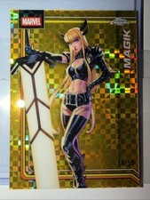 2026 Topps Chrome Marvel Magik Gold x Fractor /50 picture