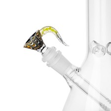 14MM Horn Male Glass Bowl For Water Tobacco Pipe Bong Replacement Head USA picture
