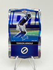 2025 NFL UNO Elite Core #10 Terrion Arnold Detroit Lions BLUE picture