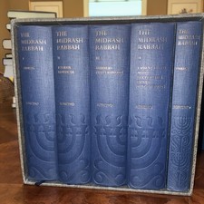 Midrash Rabbah In English Soncino Press Compact edition 10 Volumes in 5 Books picture