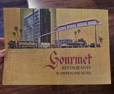 1960s Disneyland Gourmet Restaurant Disneyland Hotel Coffee Shop Menu RARE picture