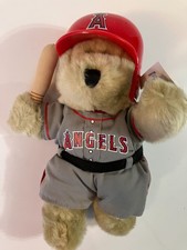 Rare 2004  Starbucks Anaheim Angels MLB Barista Baseball Bear picture