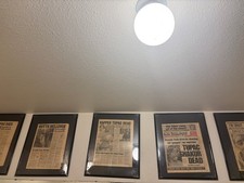 Tupac Shakur Death 1996 NY Daily News & New York Post  Original  Collection picture