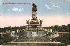 Rüdesheim Germany Niederwald Monument Divided Back Postcard c1910 Unused picture