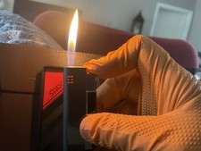 Vintage Working Nos Sarome Electronic Lighter Serviced Made In 1981  Tokyo Japan picture