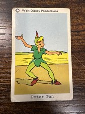 1960s Dutch Walt Disney Peter Pan Card picture