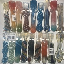 Chillium 3” Tobacco Pipe One HITTER GLASS Bowl LOT OF 6 NEW ARRIVAL  picture