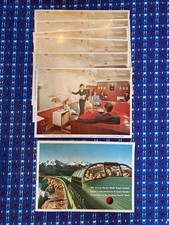 7 Vintage Vista Dome North Coast Limited Northern Pacific 7.5” x 5.5” postcards picture
