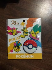 Park Limited Usj Univa 25Th Anniversary Pokemon Pikachu Pins Set picture